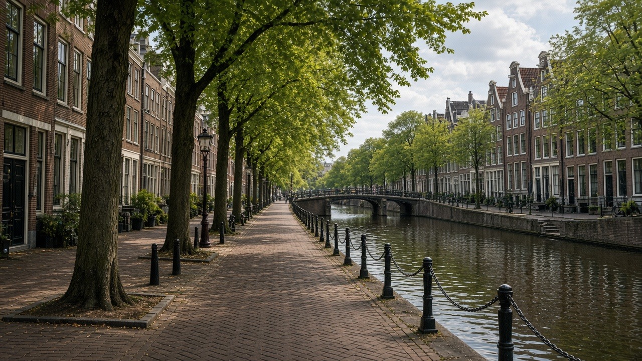 Amsterdam canal near Fynalix
